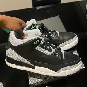 Nike Air Jordan 3 Retro Black Green